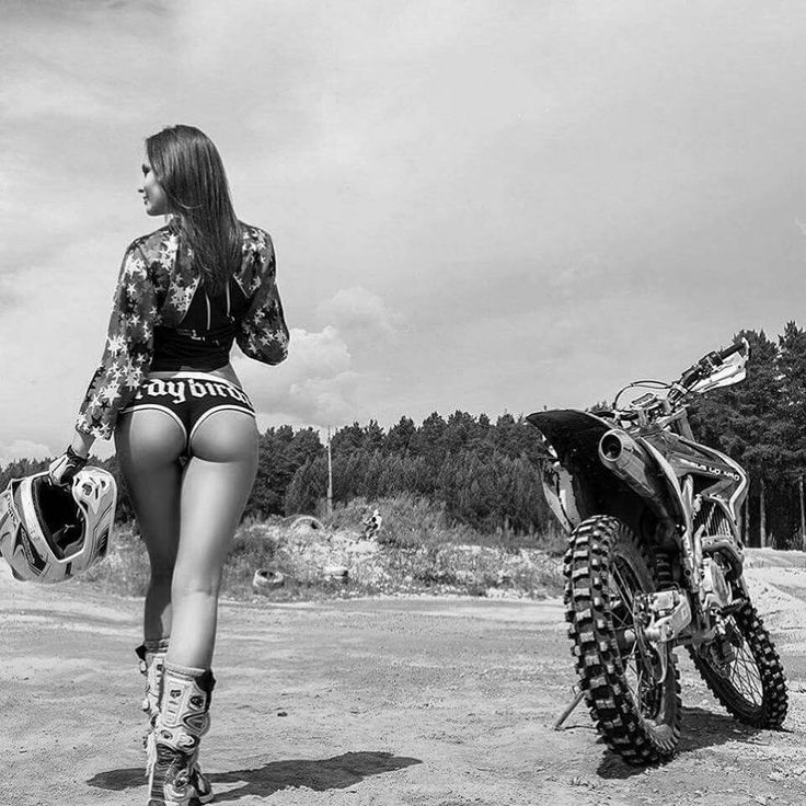 Beautiful girls and motorcycles in Balikpapan